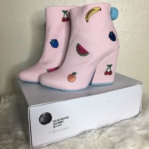 YRU X Jem Sex and Ice cream booties